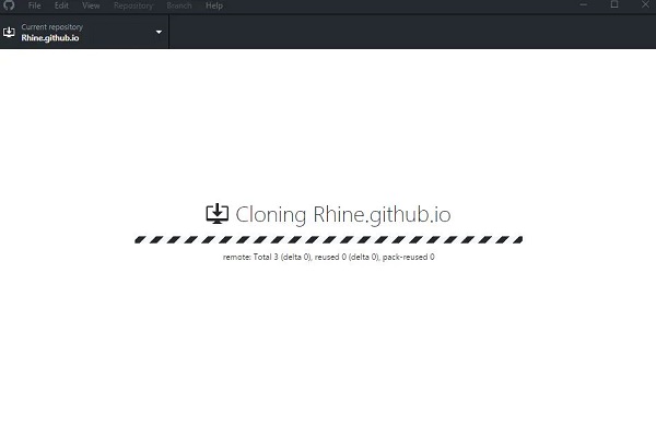 GitHub Desktop PC端