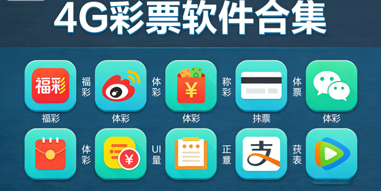 4G彩票软件下载-4G彩票专业版/完整版/极速版-4G彩票软件大全