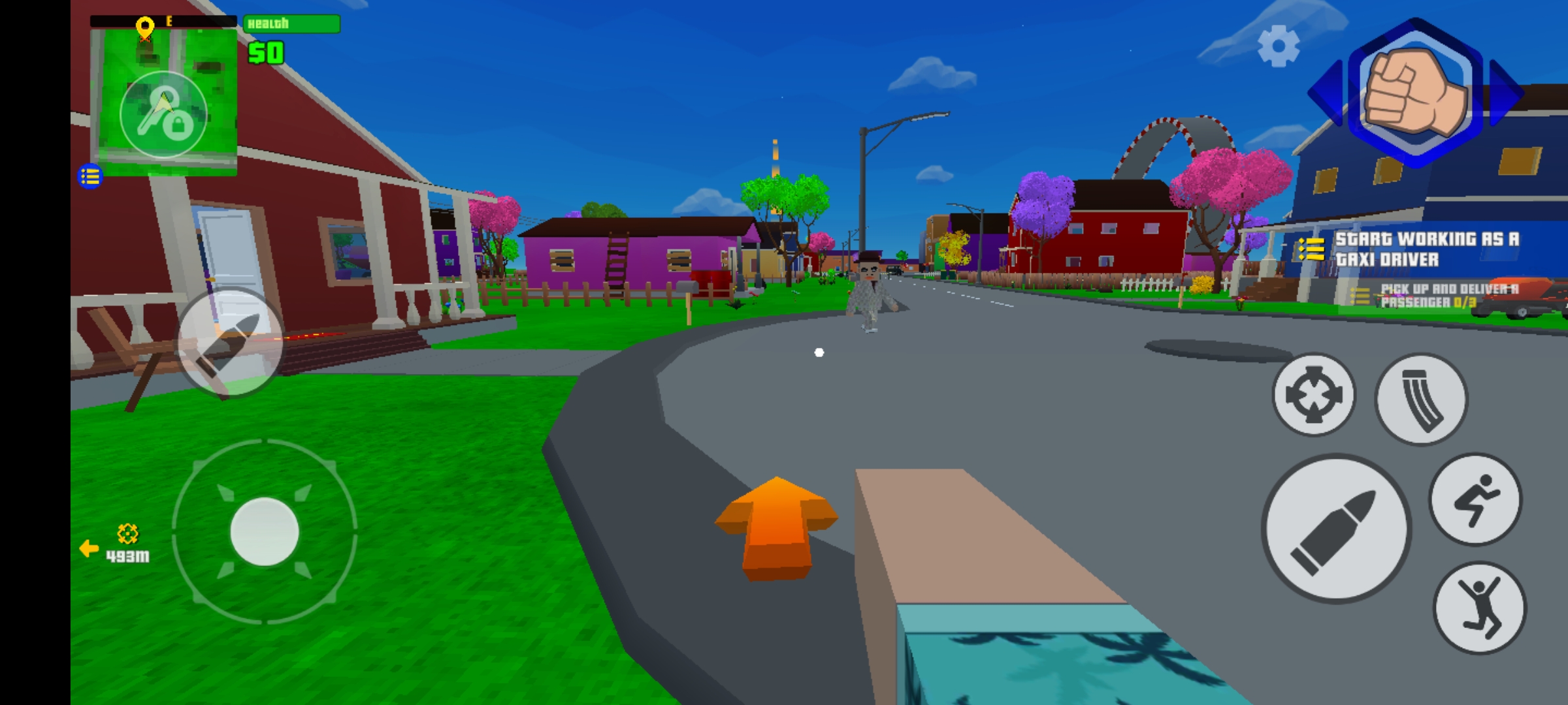 像素沙盒模拟器(Gangs Wars: Pixel Shooter RP Game)官方版