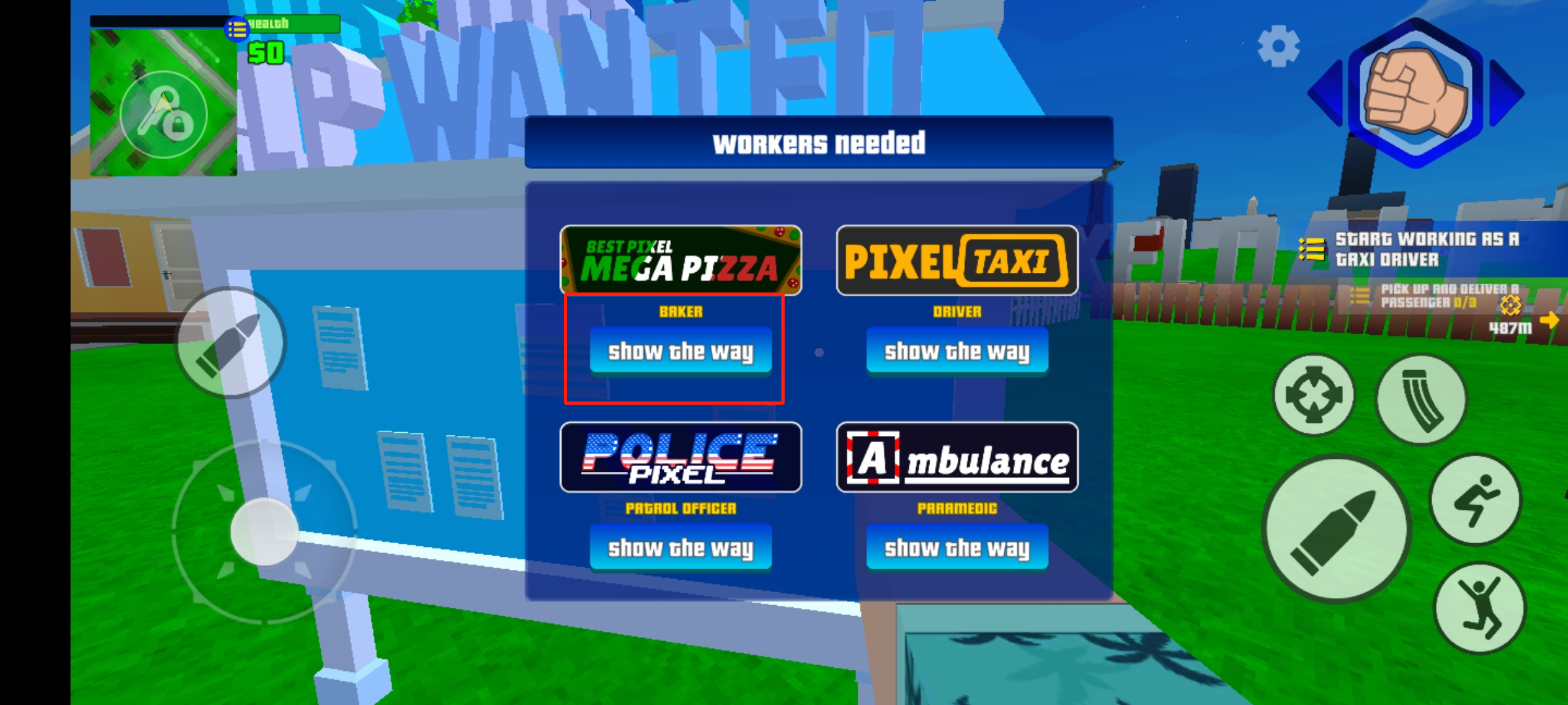 像素沙盒模拟器(Gangs Wars: Pixel Shooter RP Game)官方版