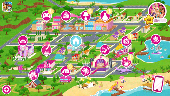 芭比梦幻屋历险记官方正版