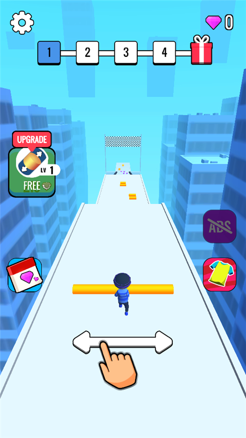 屋顶棍棍侠(Roof Rails)手机版