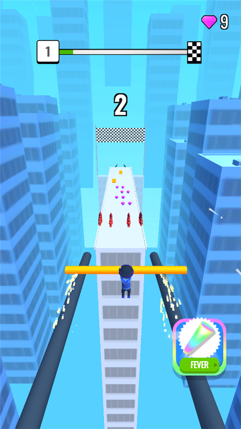 屋顶棍棍侠(Roof Rails)手机版