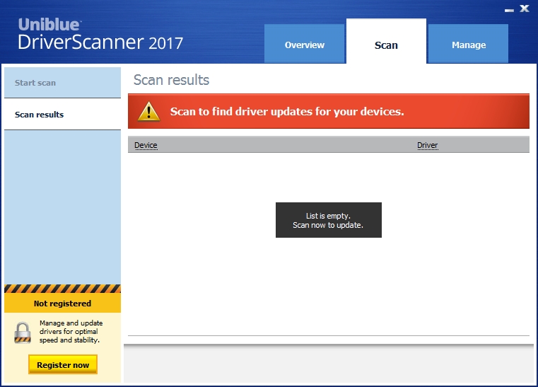 Driverscanner